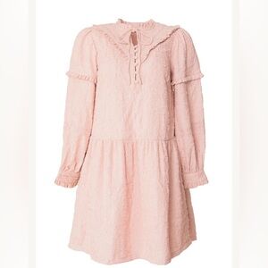 Ivy City Co Light Pink Ruffle Dress plus size 2X